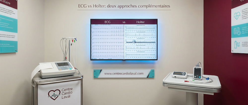 Holter cardiaque 24h à Laval