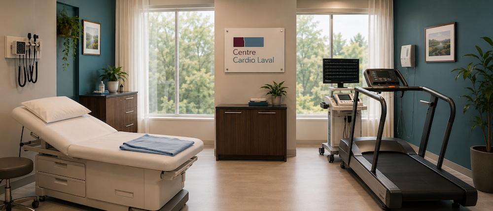 ecg au repos cardio laval