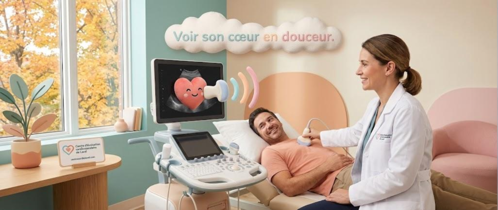 échographie cardiaque à Laval