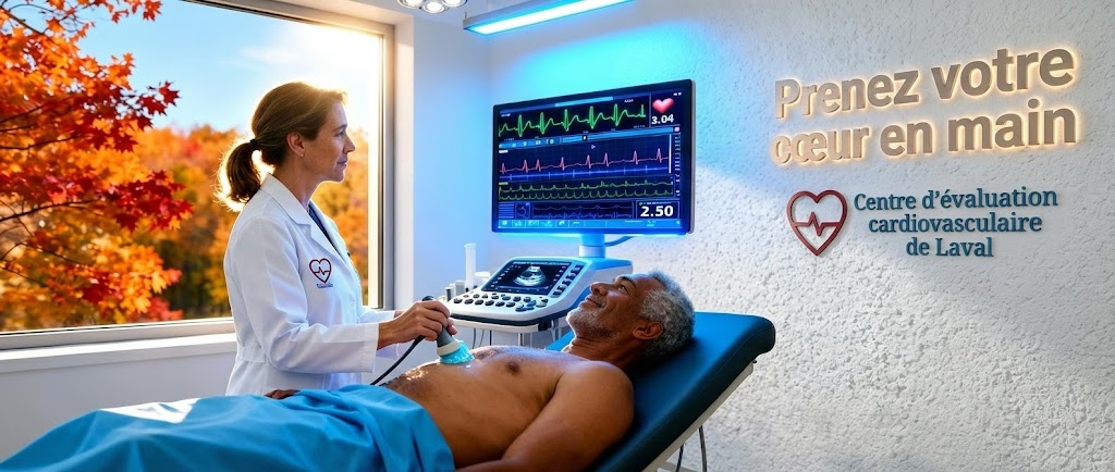 échographie cardiaque à Laval