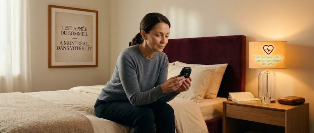 Test d&rsquo;apnée du sommeil à Montréal : dépister à domicile avec la technologie NOX