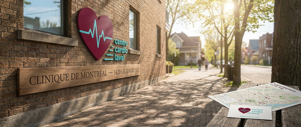 Clinique de Montréal du Centre Cardio Laval — 1420 rue Legendre Est, District Médical St-Sulpice