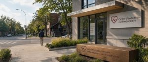 Clinique de cardiologie privée à Montréal du Centre Cardio Laval, façade au District Médical St-Sulpice