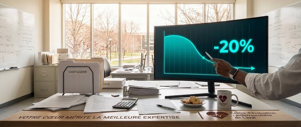 Étude de l'Université Laval (cohorte CARTaGENE) sur la loupe nutritionnelle et le risque cardiovasculaire
